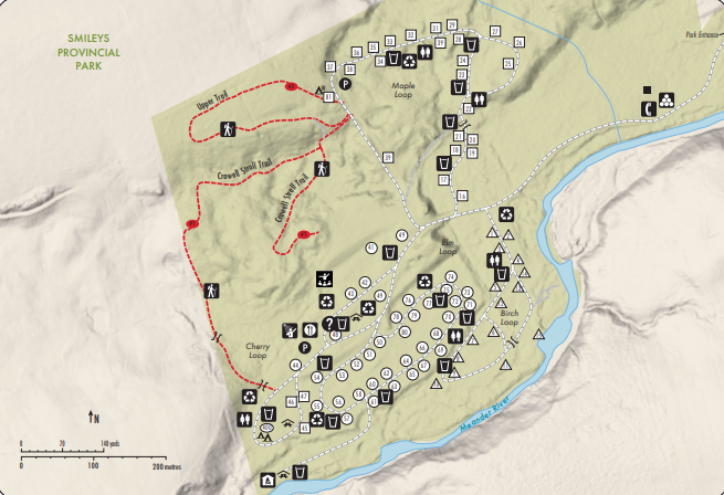 Smileys Park Map